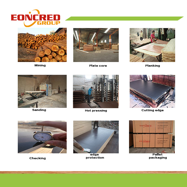 Water and Wear-Resistant Film Faced Plywood (15mm, 18mm)
