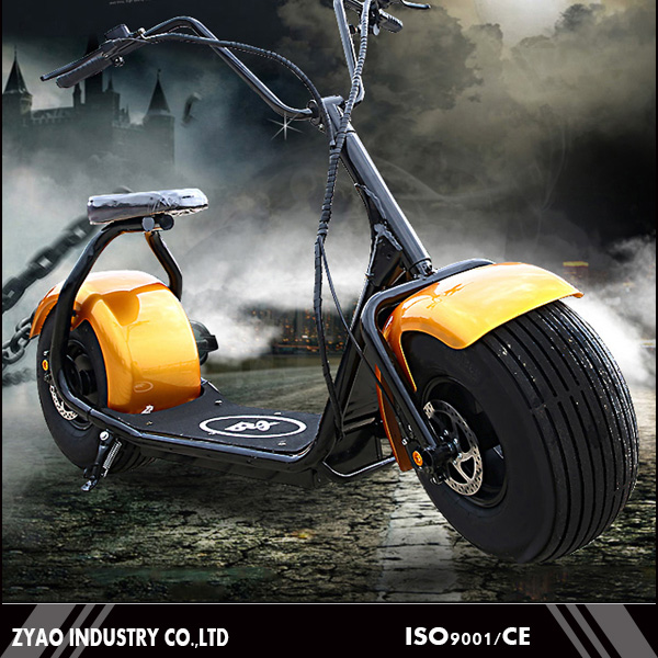 2016 Popular Harley Scooser Style Electric Scooter with Big Wheels