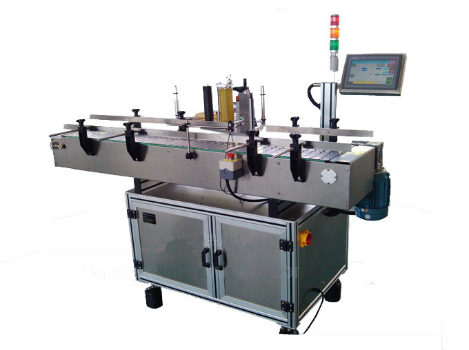 Automatic Bottle Labeling Machine with Adhesive