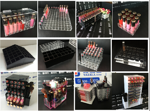 OEM Wholesale Plastic Acrylic Lipstick Floor Display