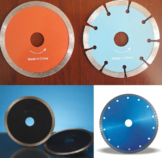 Diamond Cutting Blades for Asphalt, Granite, Marble