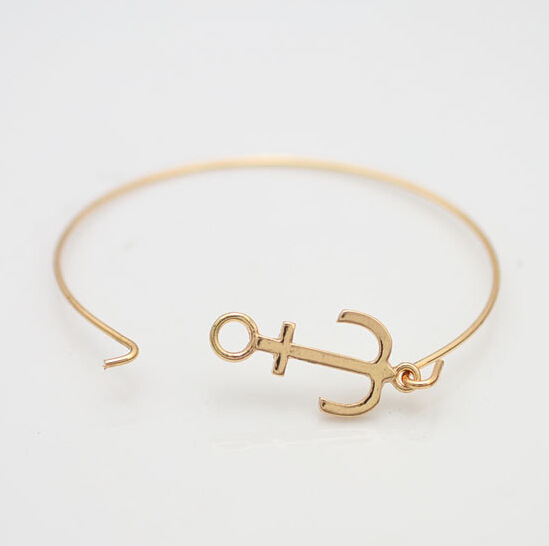 Bracelets for Women Fashion Jewelry Anchor Cuff Bangle Bracelets