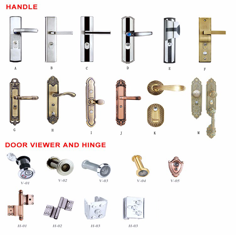 Customized Standard Steel Security Metal Door
