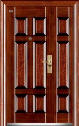 304#Stainless Steel Door Made in China with Son-Mother Door