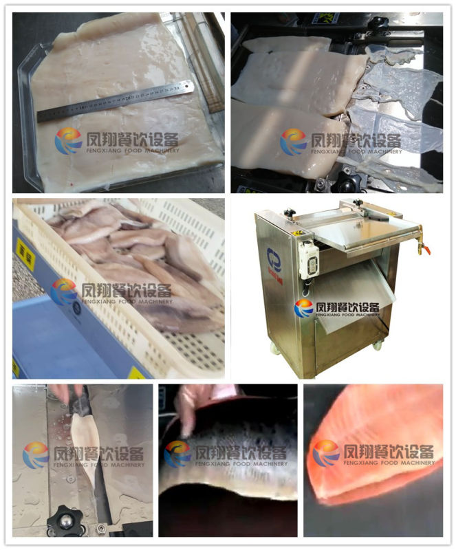 Skin Peeling Machine for Big Fish