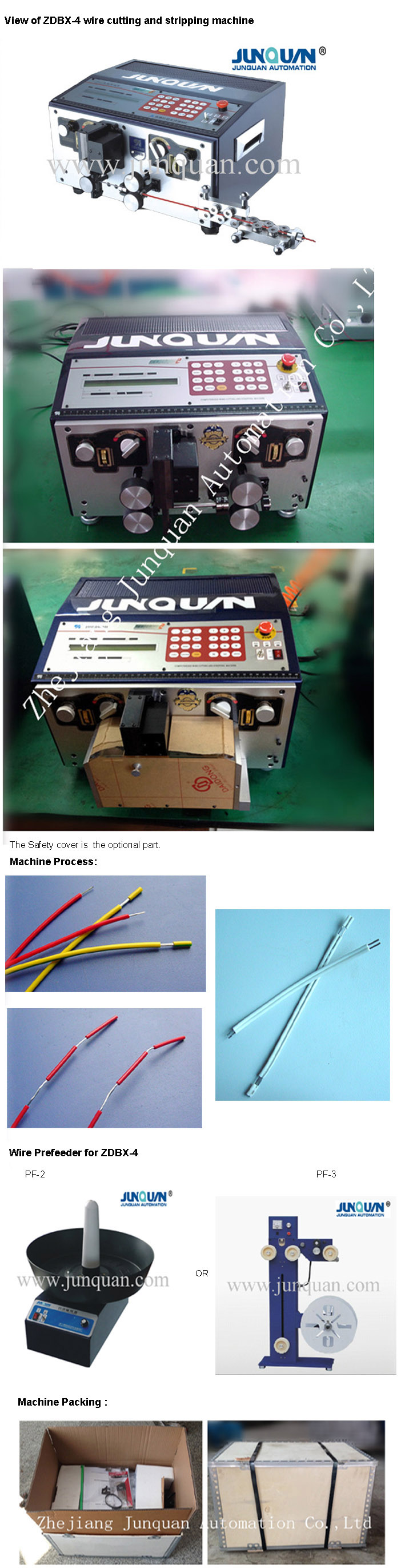 Automatic Cable Cutting and Stripping Machine (ZDBX-4)