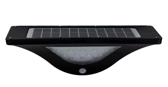 Update Hight Brightness 16LED Garden Solar Sensor Wall Light with Motion Sensor