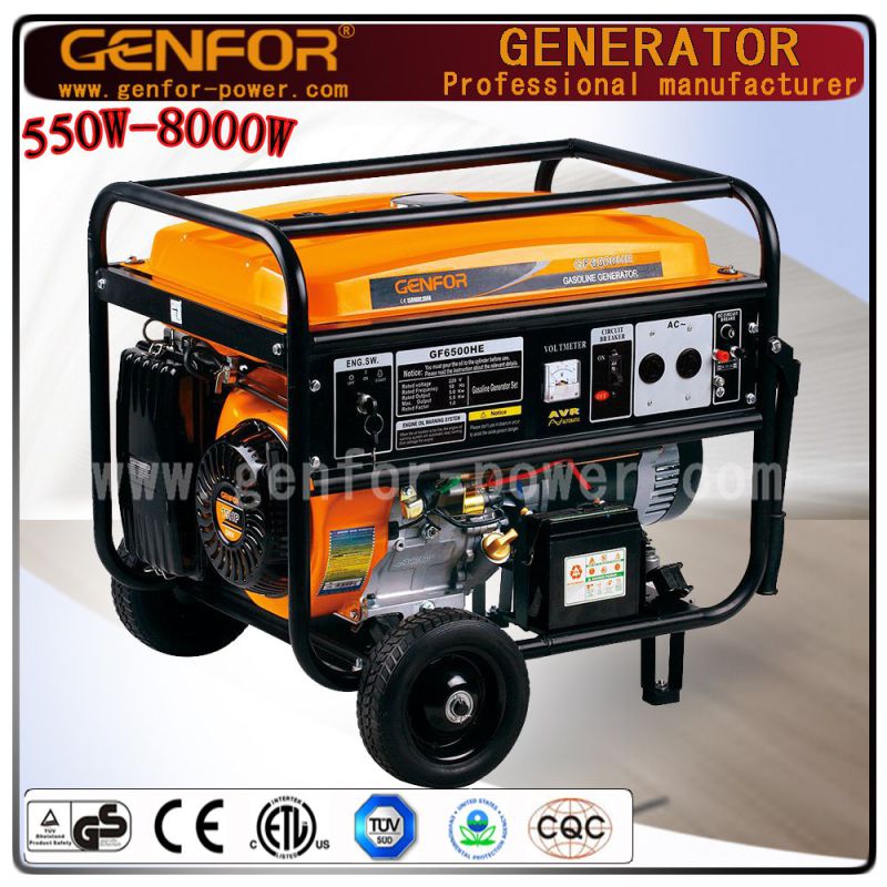 100% Copper Wire Air-Cooled, 4 Stroke Engine, Power Generator 7kw