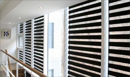 Motorized Zebra Blinds