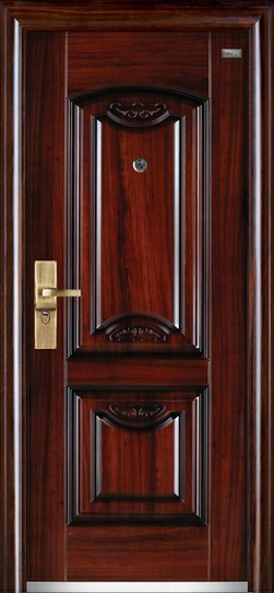 High Quality Factory Manufacturer Entry Single Leaf Steel Security Doors Residential