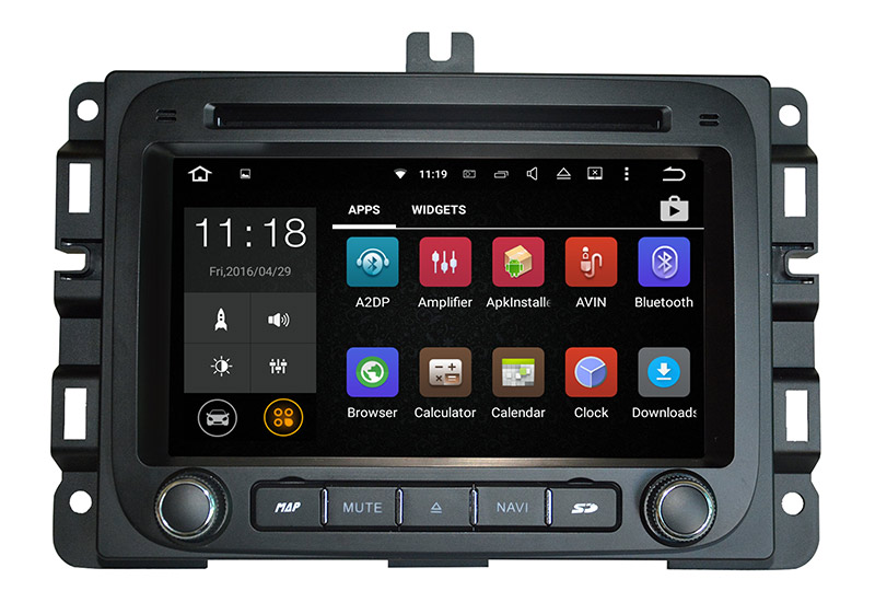 Sz Hualingan Hl-8511 Car DVD Player with Reversing Camera for Dodge RAM 1500 (2014--) Jeep Renegade (2015--)