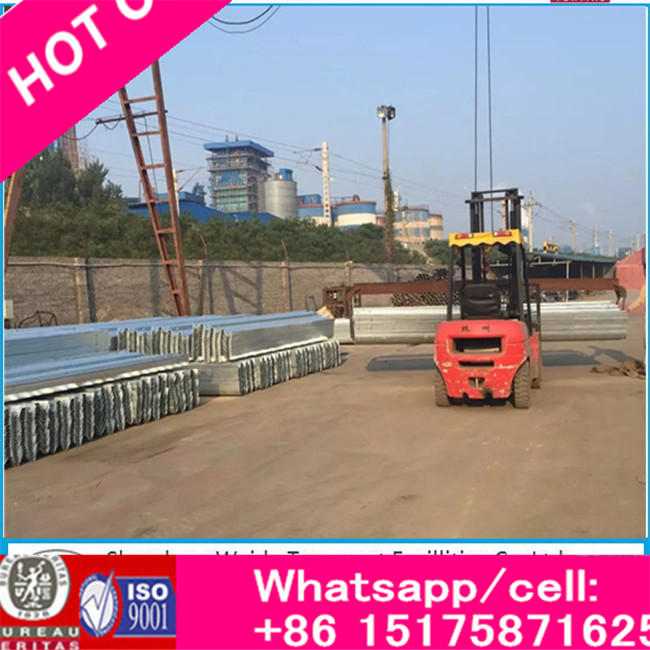 Flexible Metallic Highway Guardrail, Q235 Galvanized Steel Metal Beam Road Crash Barrier, Highway Traffic Barrier