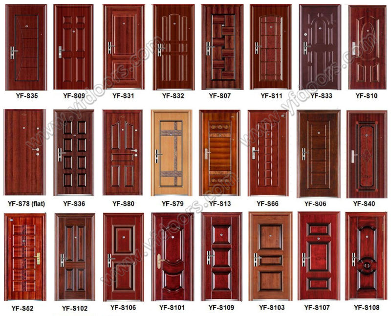 Iron Single Door Design