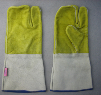 3 Finger Double Palm Welding Work Glove