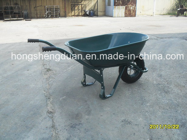 Yellow Hot-Selling Wheelbarrow Have 60L Capacity