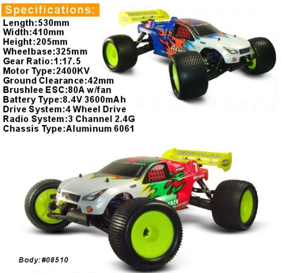 1/8 Scale Electric Firelap RC Toy Car