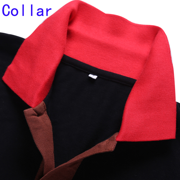 Fashion Contrast Color Polo Shirt