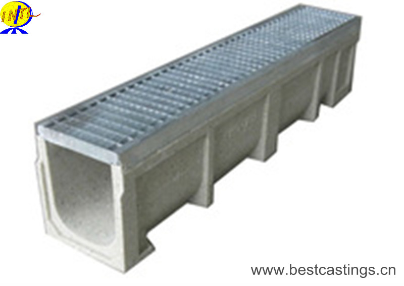 Class D400 Ductile Cast Iron Trench Grate for Road