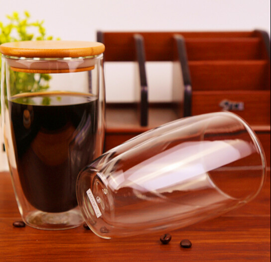 450ml Borosilicate Glass Juice Mug Whisky Mug Teacup Juice Cup