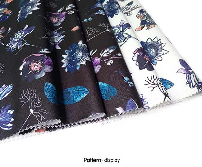 Polyester Twill Printed Autumn/ Winter Garment Fabric