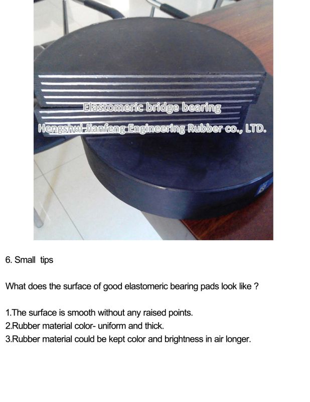 Highway Rubber Bearing Pad for Bridge with Competitive Price