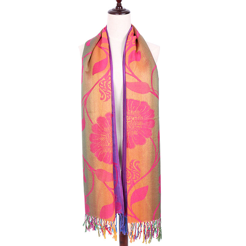 Fashion Jacquard Polyester Scarf