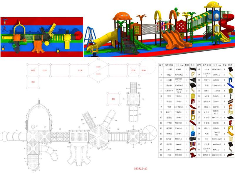 New Design Children Commercial Outdoor Playground Equipment