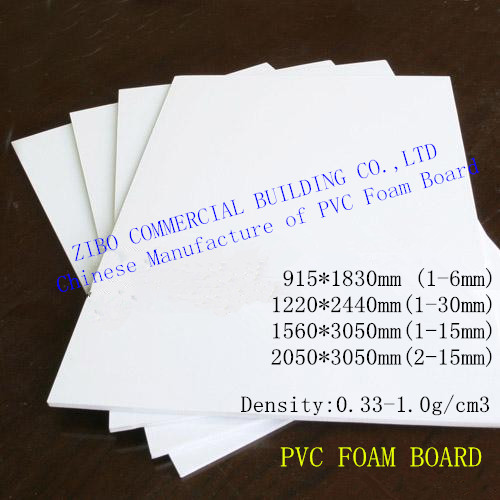 White PVC Foam Board /PVC Free Foam Board /PVC Celuka Sheet