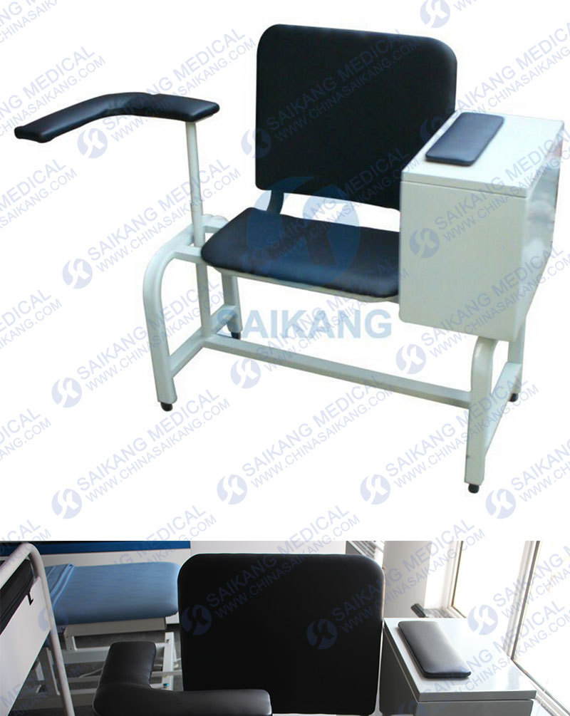 Simple Blood Chair with Arm-Rest (CE/FDA/ISO)