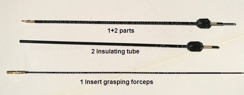 Laparoscopic Instruments Gold Bipolar Coagulating Forceps