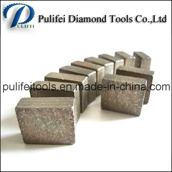 Pulifei Diamond Cutting Granite Block Marble Stone Segment on Sale