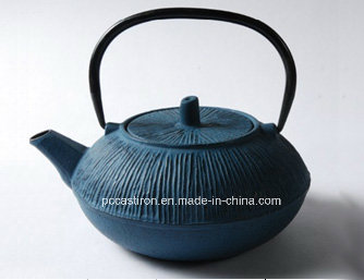 0.8L Cast Iron Tea Kettle with Enamel Coating Inside