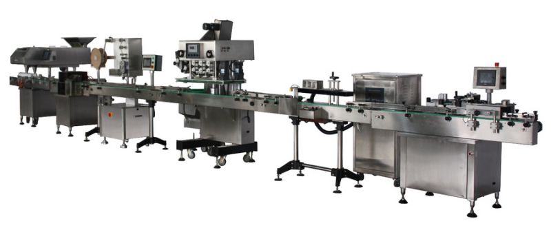 Capsule Counting and Filling Machine Line