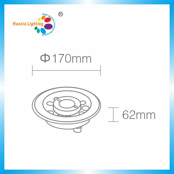 9W IP68 LED Fountain Light, LED Light for Fountain