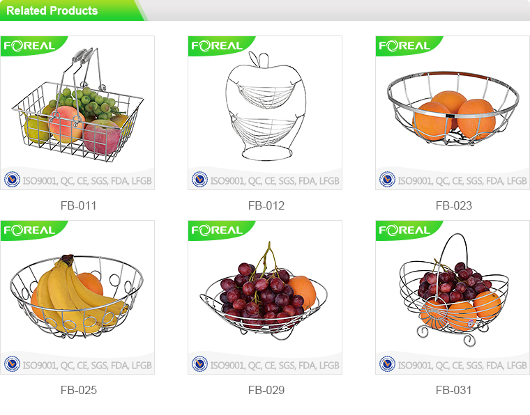 Smart Metal Wire Fruit Basket