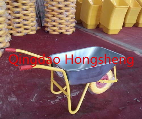 Single Wheel and Steel Tray Wheel Barrow (WB6404H)