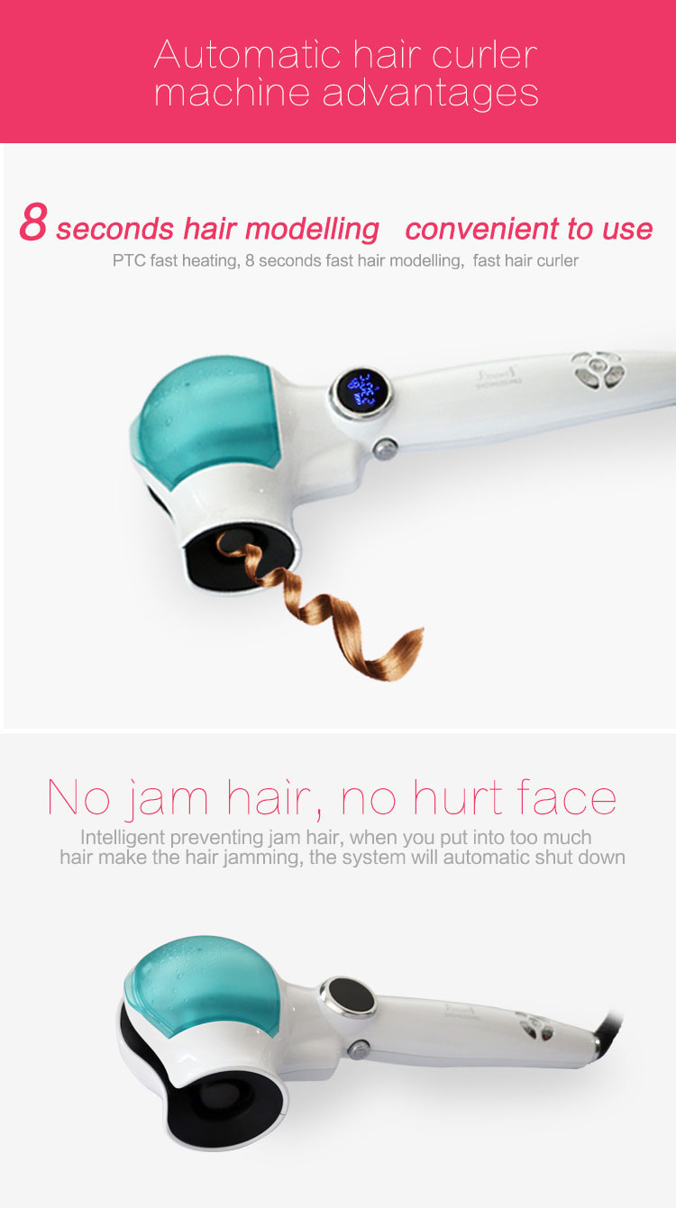 Beauty Salon Equipment Automatic Ceramic Hair Curler