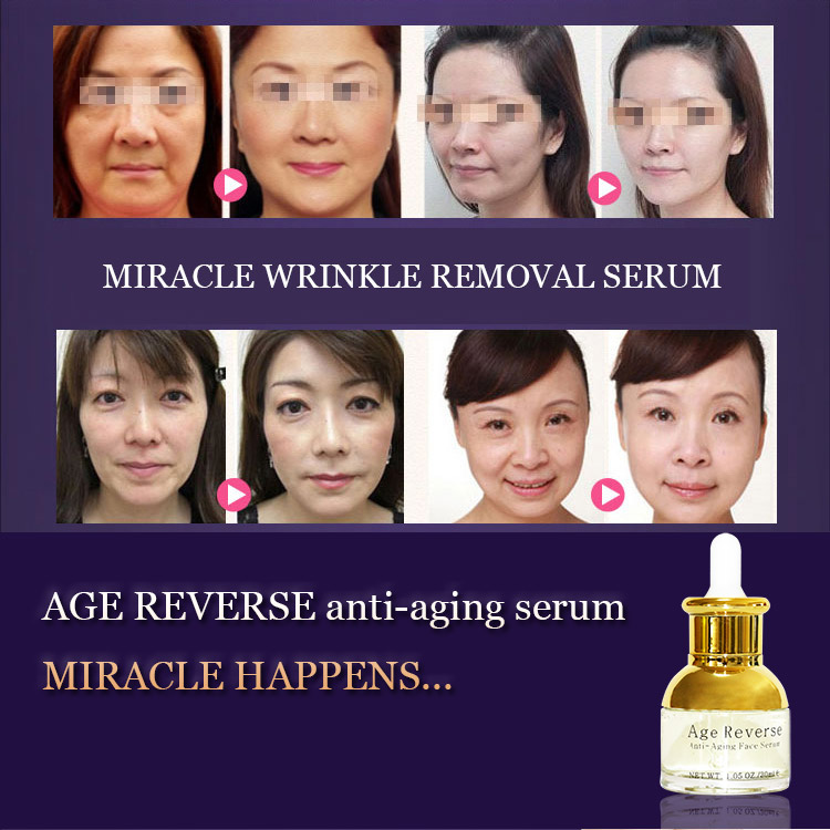 100% Original Fancy Age Reverse Anti-Aging Face Serum 1.05 Oz/30ml