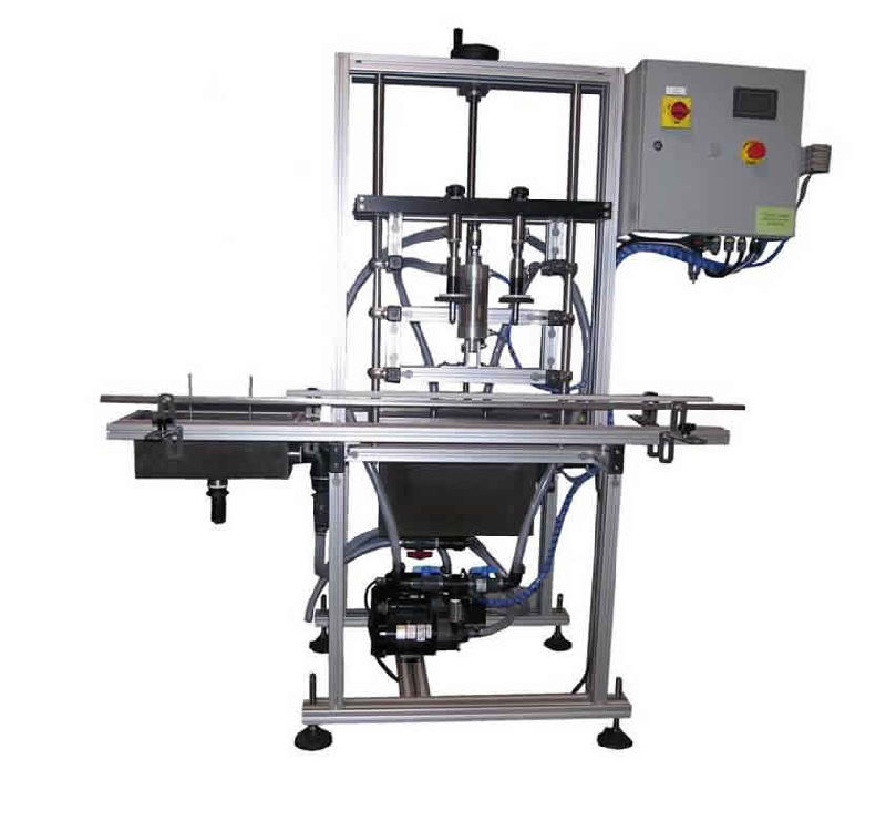 Semi-Automatic Pump Liquid Filling Machine for Packing Line