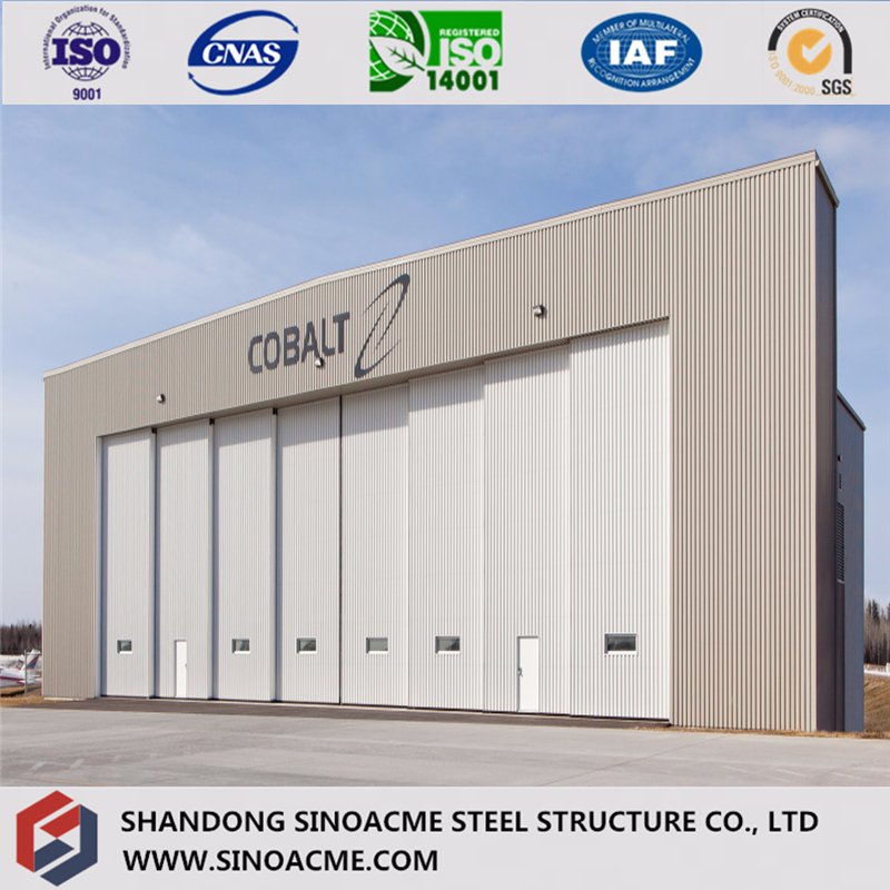 European Modern Certificated Steel Frame Aircraft Hangar