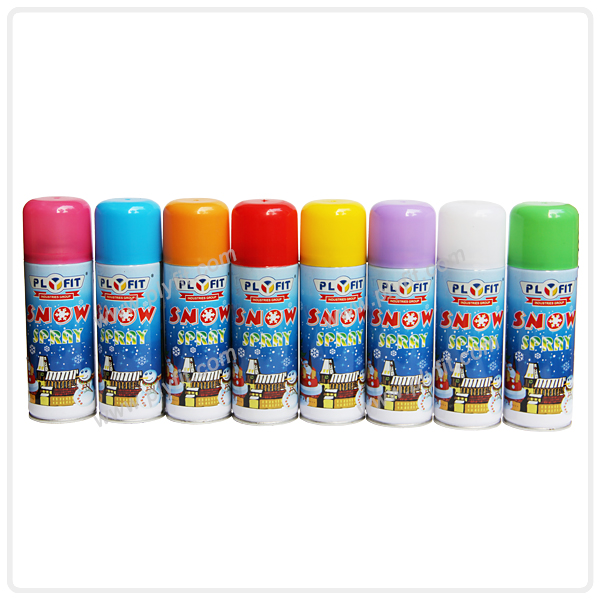 Artificial Colored Aerosol Party Snow Spray