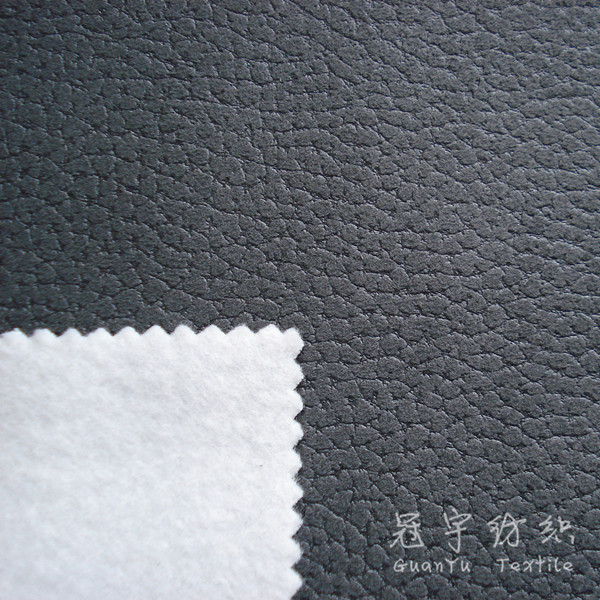 Thick Embossed Polyester Suede Leather for Sofa Cloth