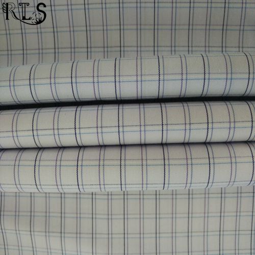 Cotton Fabric Woven Yarn Dyed Poplin for Shirts/Dress Rls40-48po