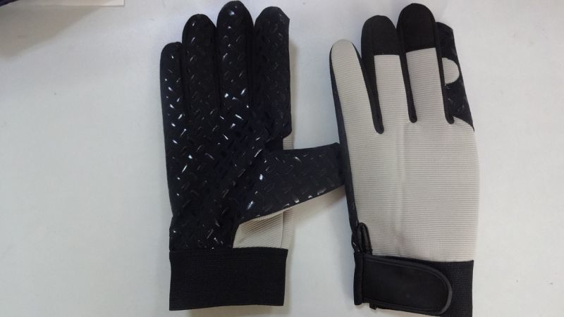 Silicone Dotted Palm Glove-Industrial Glove-Labor Glove-Machine Glove-Weight Lifiting Glove