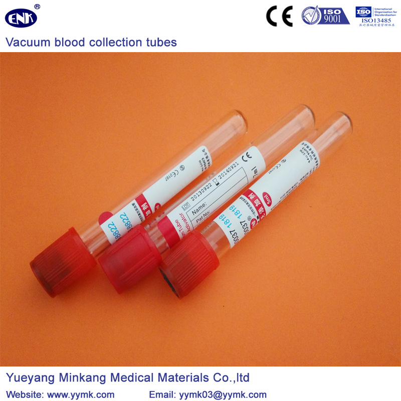 Vacuum Blood Collection Tubes Plain Tube (ENK-CXG-012)