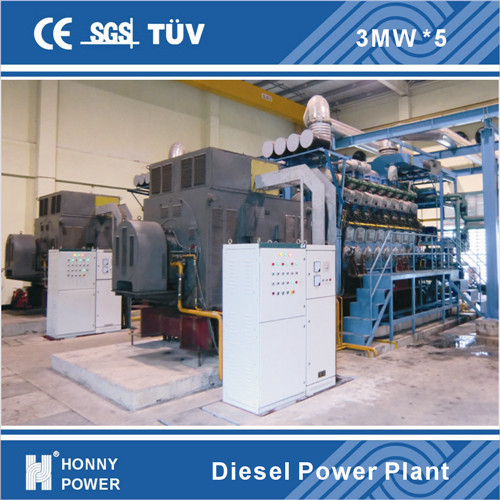 6.3kv, 11kv, 10.5kv, 13.8kv High Voltage Generator Power Plant 1000rpm