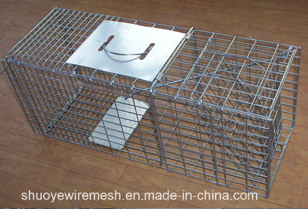 Galvanized Steel Wire Mesh Mouse/Rat Trapping Cage