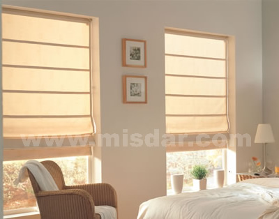 Automatic Roman Blinds