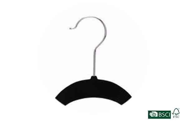 Wholesale Custom Space Saving Black Velvet Hanger