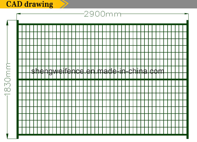 Pedestrian Control Temporary Decorative Fencing